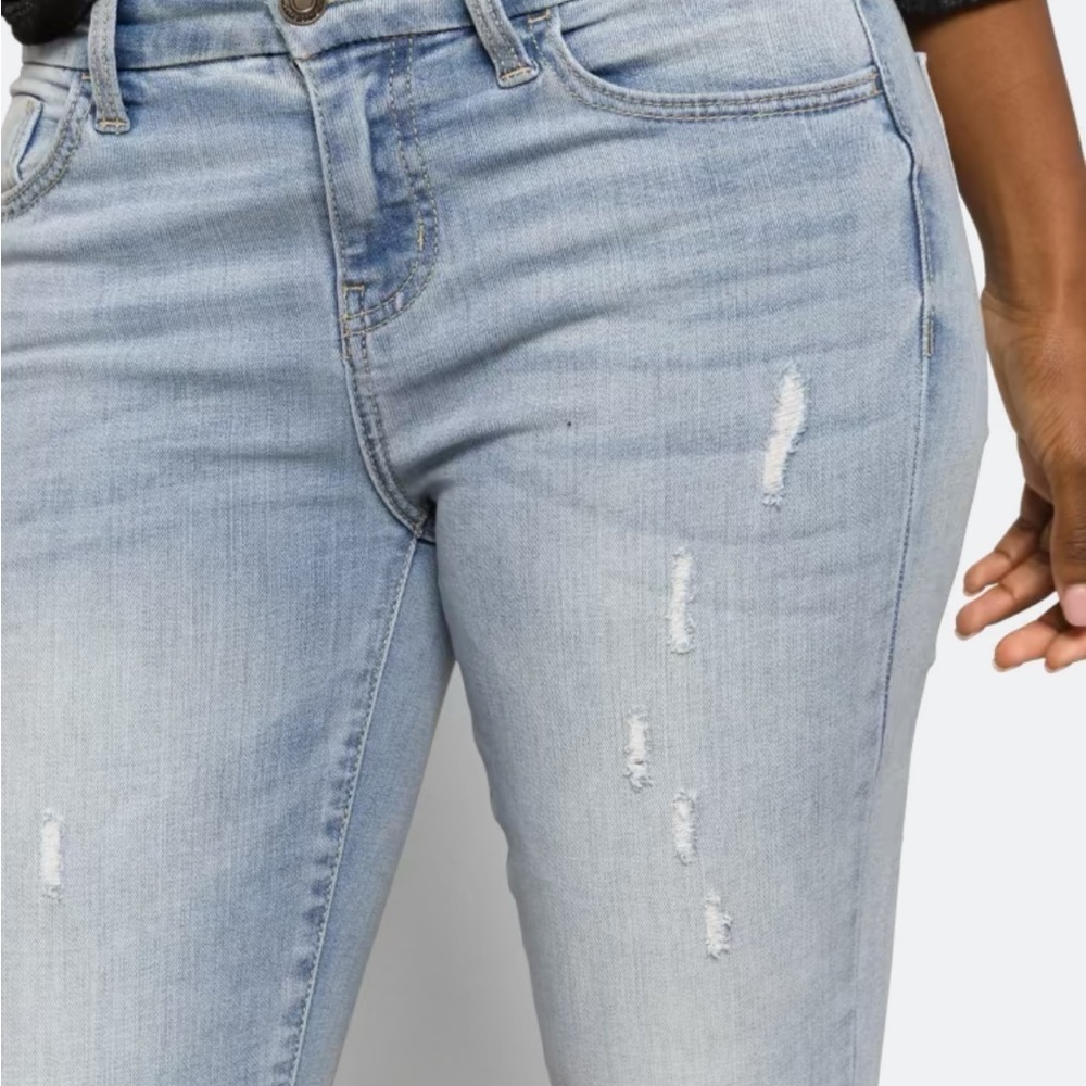 Studio Blue Kenova Skinny Roll Cuff Jeans - Picture 4 of 8